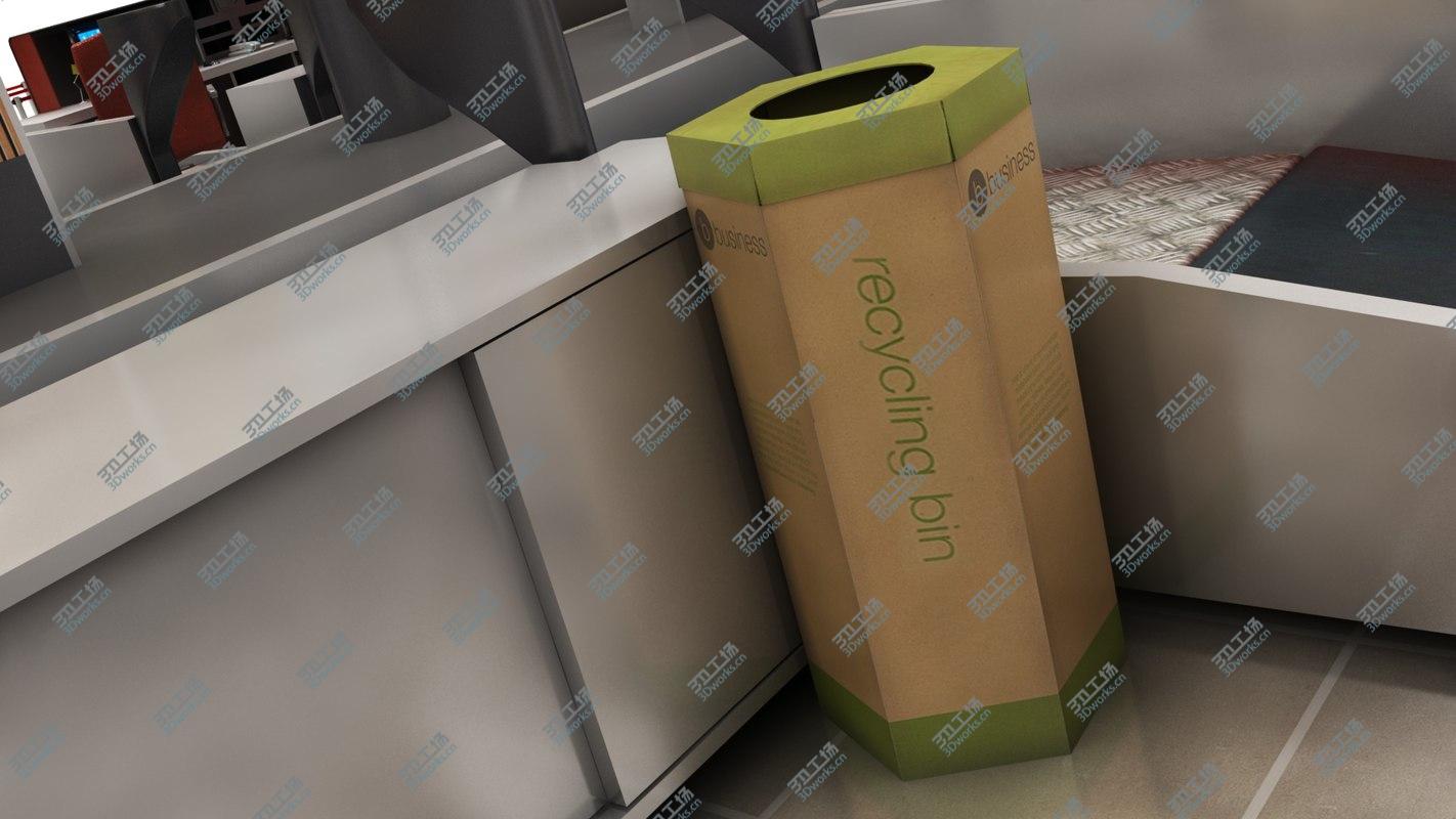 images/goods_img/202104021/3D model Airport Baggage Reclaim Room and Check-in Counter/5.jpg